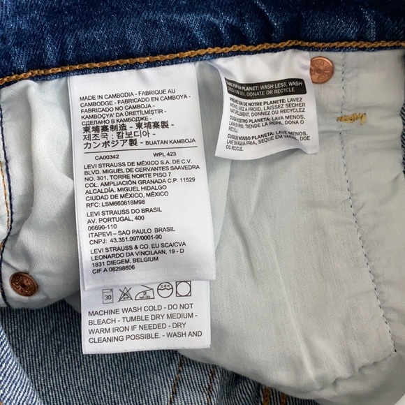 Levi’s ribcage shorts ☀️ - Picture 7 of 7